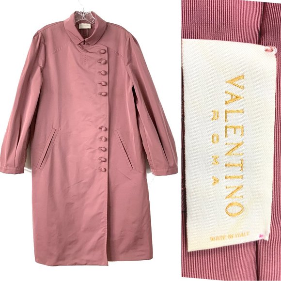 Valentino Jackets & Blazers - Authentic Valentino Roma Trench Coat Duster Italy Size12